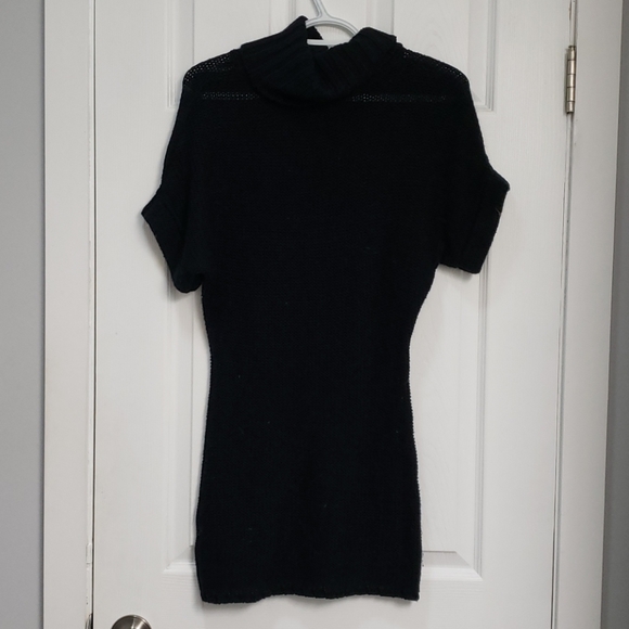 Black Cable Knit Dress - Picture 2 of 4